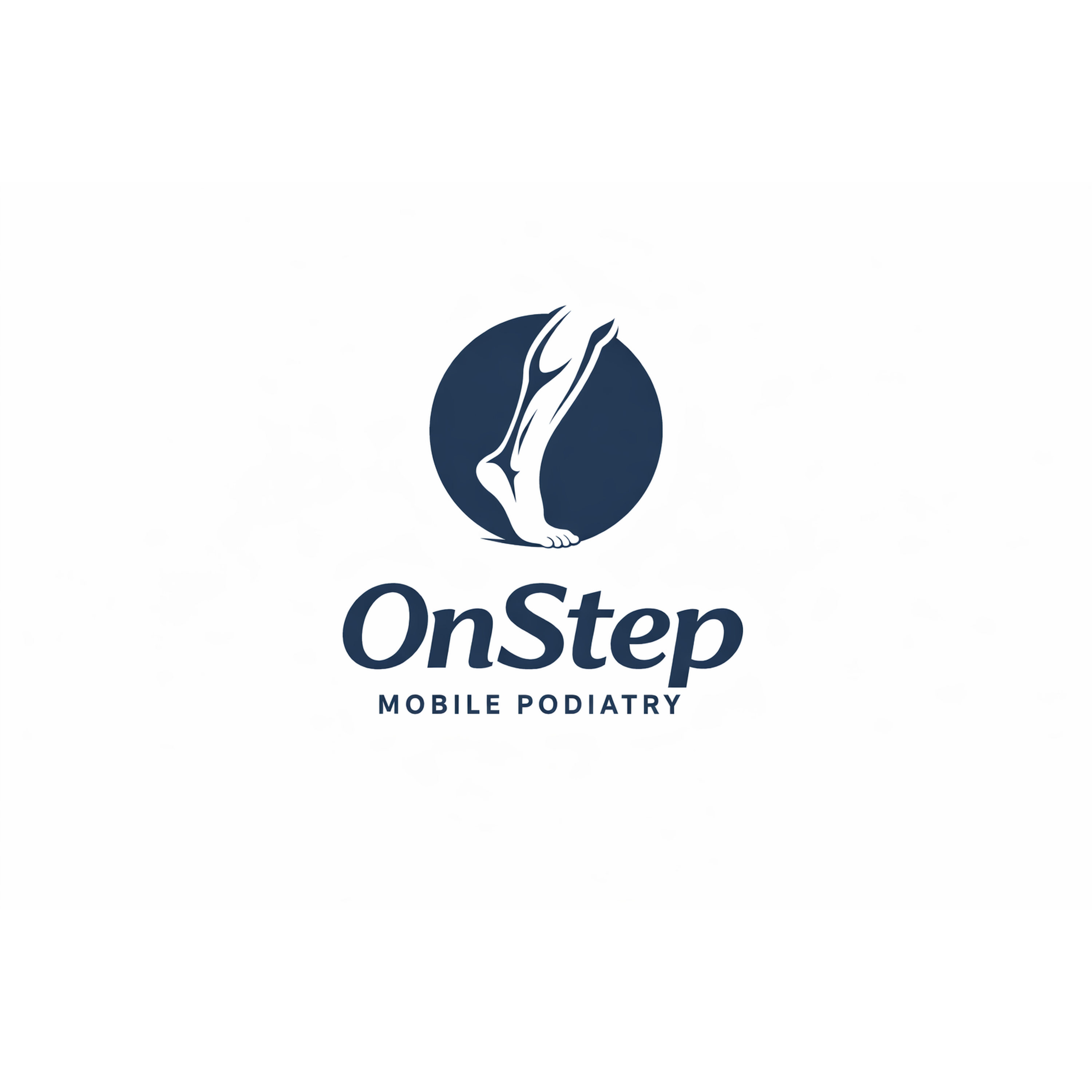 On Step Mobile Podiatry logo